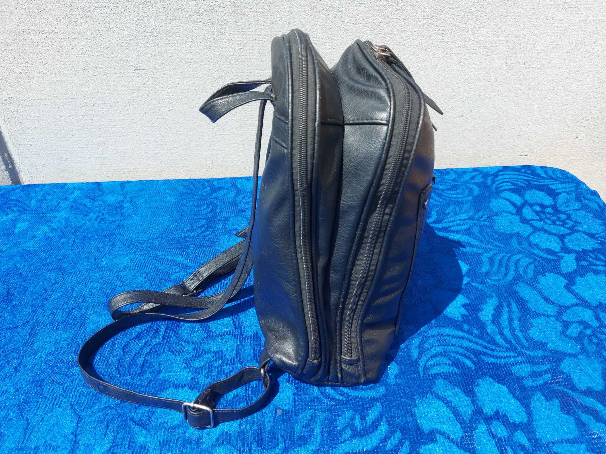 Rucsac dama, de tip geanta, Free, Negru 29*31*13 cm