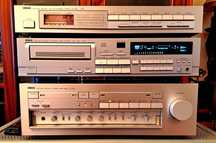 Amplificator YAMAHA A-1000+player CDX-700+tuner TX-400 made in Japan