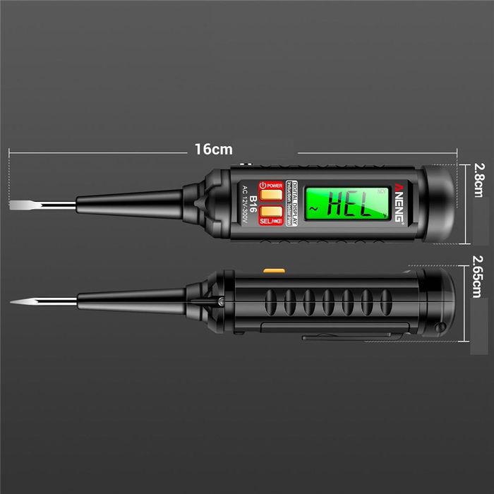 Multimetru tip stilou ANENG Tester de Tensiune Non-Contact  Lanterna