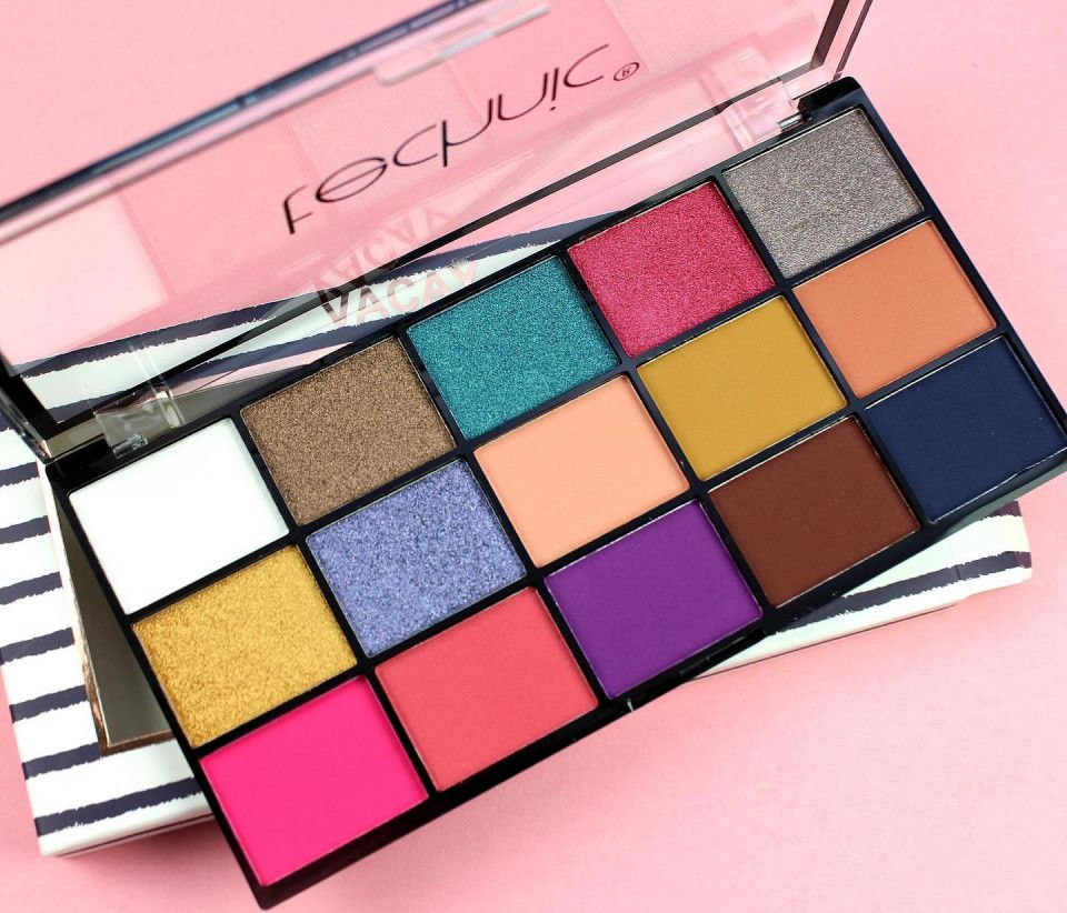 Trusa fard de ochi Technic Vacay Pressed Pigment