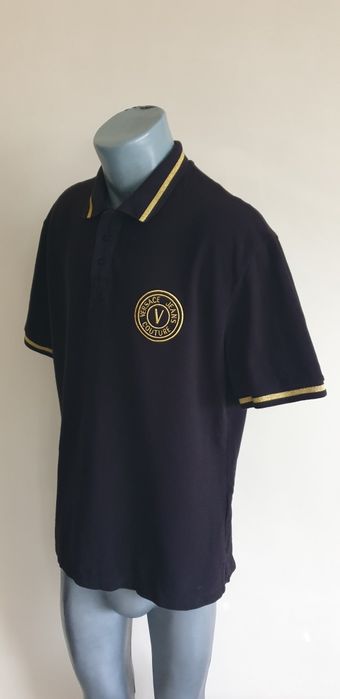 Versace Jeans Couture Pique Slim Fit  2XL - 3XL НОВО! ОРИГИНАЛ! Мъжка