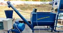 Snec de alimentare cu buncar STP-600 Productivitate: max. 3000kg/h NOU