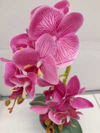 Orhidee roz, decorațiune artificială