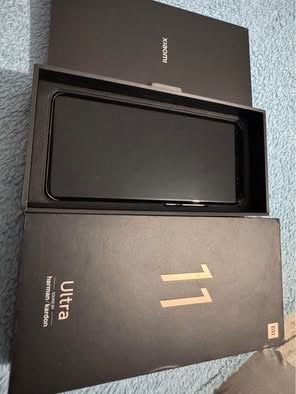 Mi 11 Ultra 5G , memorie 256 GB ,12 GB RAM, Ceram White,Harman Kardon