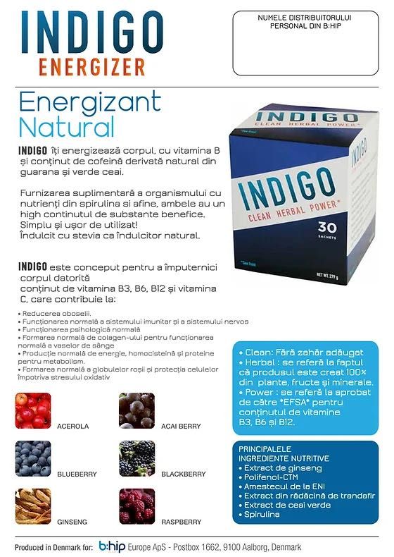 Wellness energizant natural