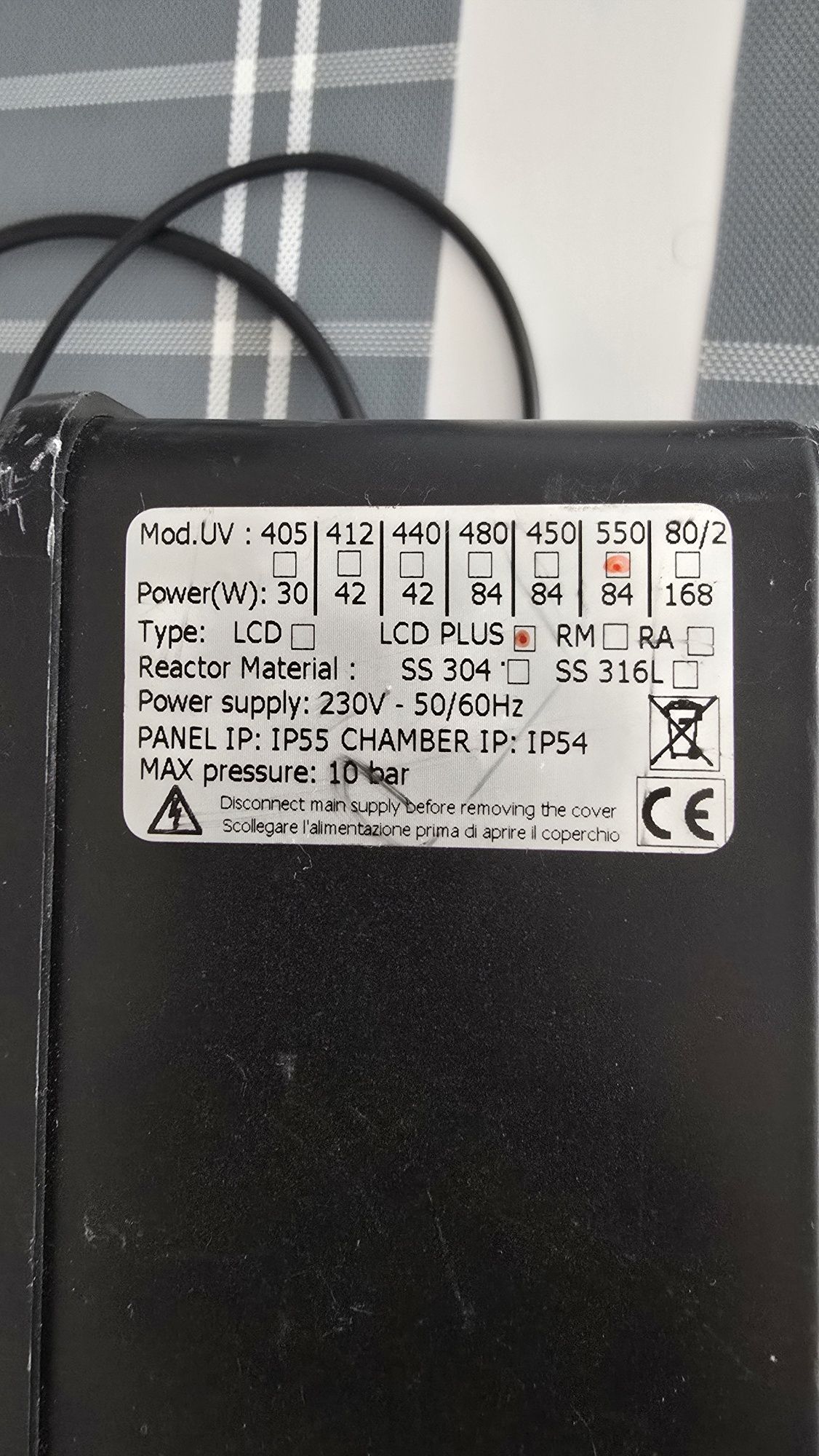 Statie purificare apa UV