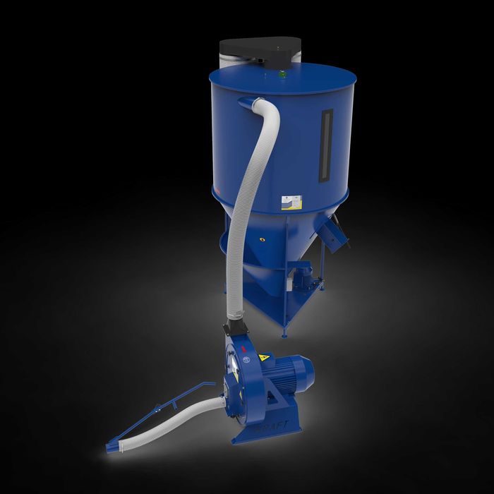 Amestecator furaje KS-1000, TMC, 1000 kg, volum 2550 L, NOU