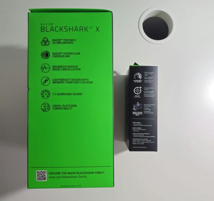 Pachet Gaming Razer Mouse Basilisk V3 Chroma RGB + Casti BlackShark V2