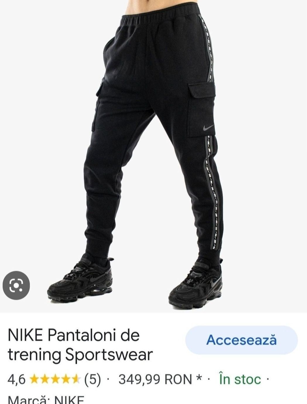 Pantaloni de trening Nike Sportswear Cargo mărimea M