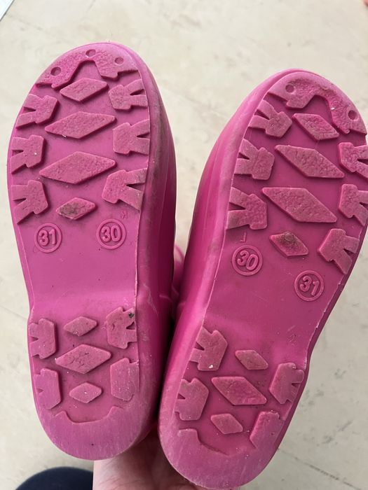 Cizme cauciuc, captusite, masura 30-31