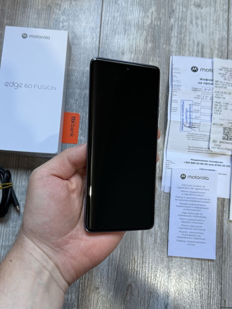 Motorola Edge 60 Fusion 5G 256 GB 12+12 GB Ram Като Нов Dual Sim
