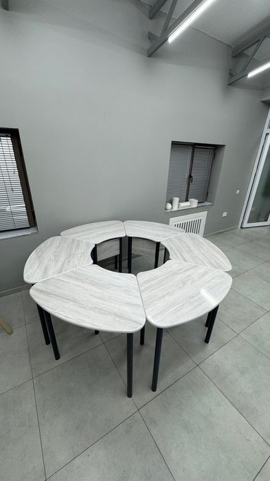 Парта ромашка, стулья