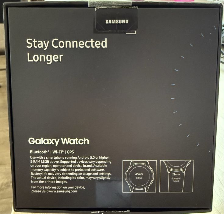 Galaxy watch 46mm, Silver