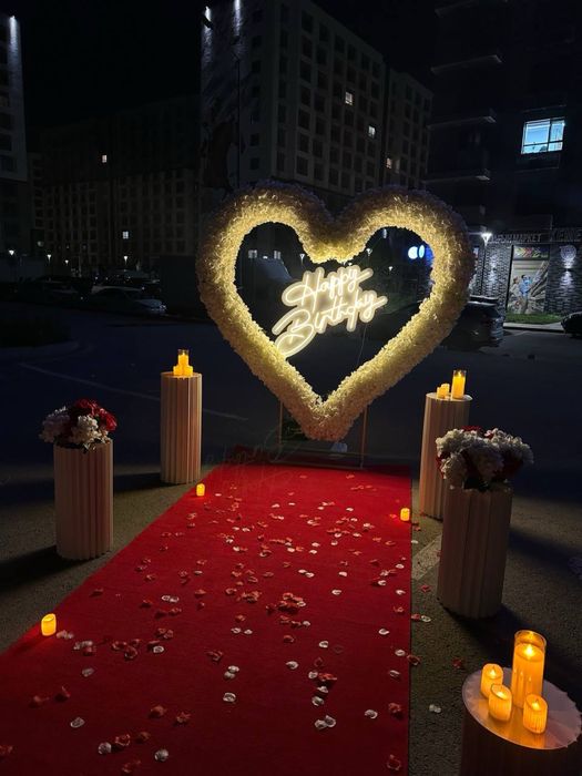 Marry me,Happy Birthday организация мероприятий