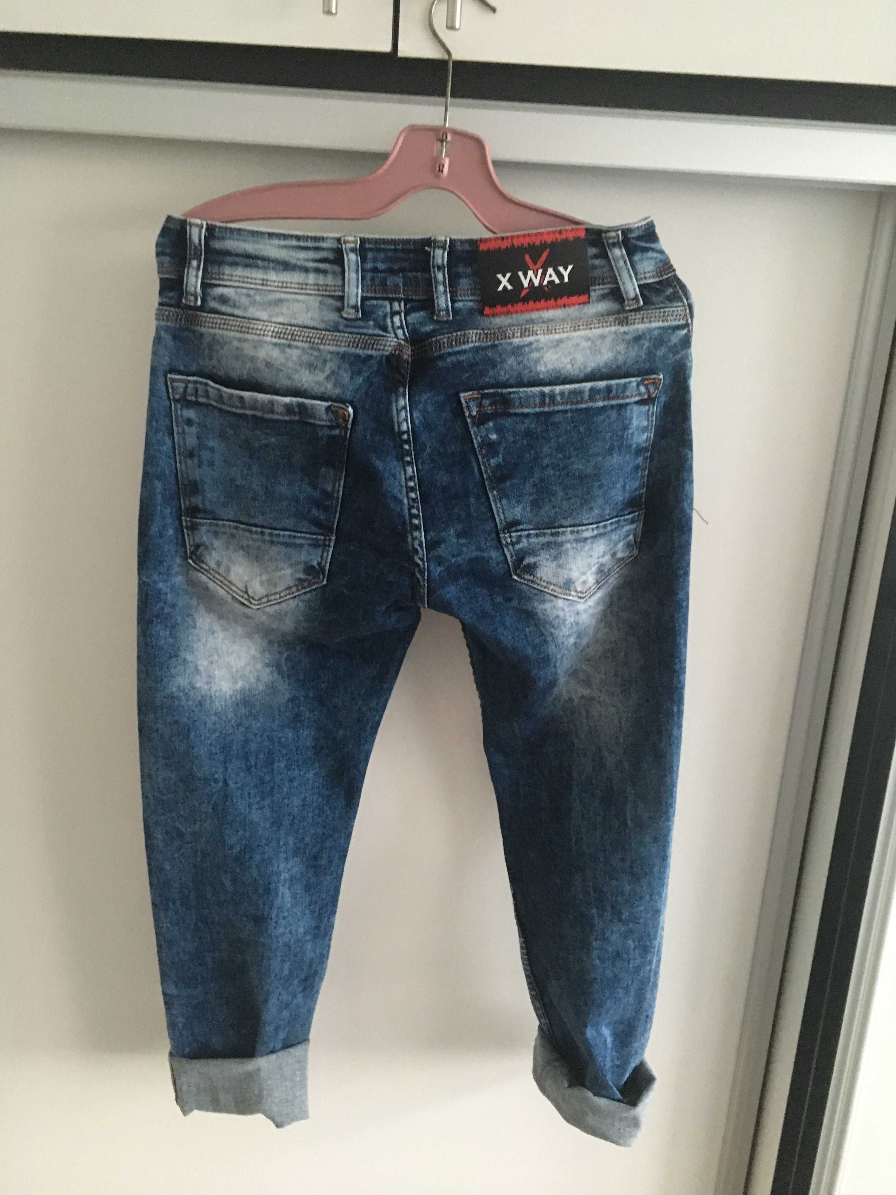 Zara ново дънково яке ,Рисувани дънки