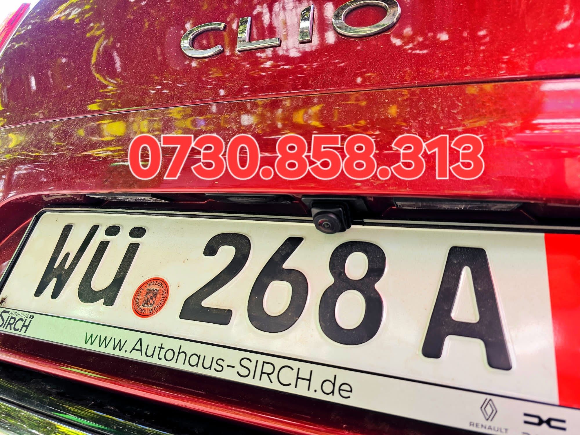 Camera auto marșarier Renault Clio 4 Dacia Logan  Media Display Navi