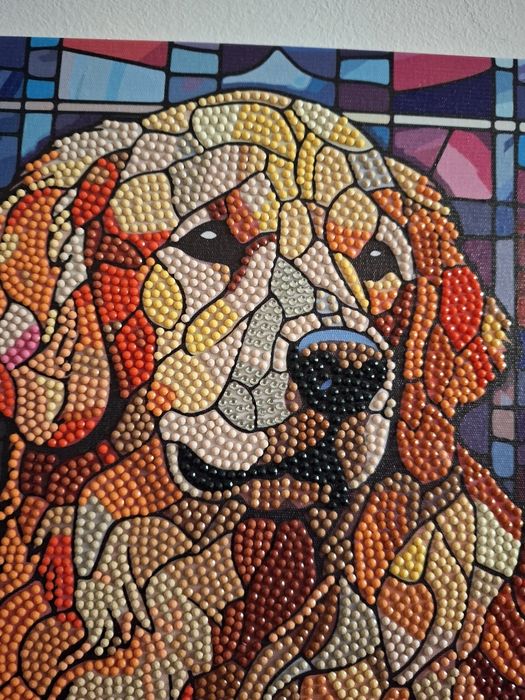 Tablou handmade cu diamante