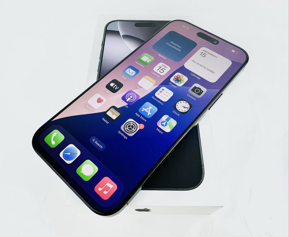 Apple iPhone 16 Pro 256GB Black Titanium КАТО НОВ! Гаранция!