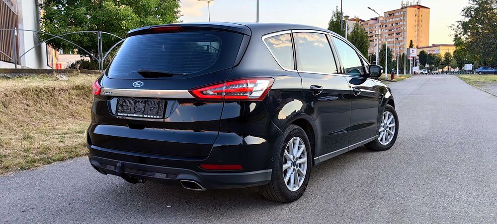 Ford S-Max, 209cp, 7 locuri, Pre-collision si Lane/Side Assist, Keyles