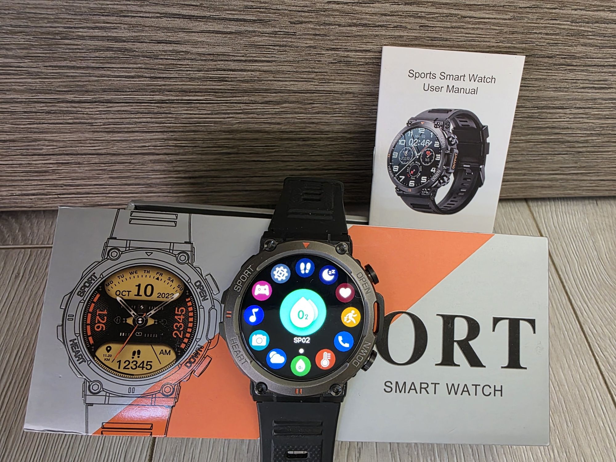 Мъжки смарт часовник Sport Smartwatch