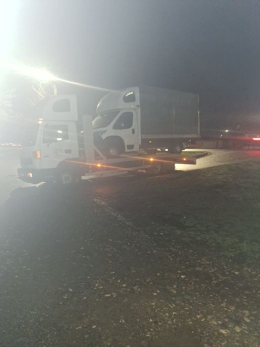 Tractari auto, Transport utilaje