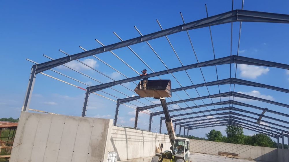 Vand structura metalica 20x50x6 special făcută pentru cereale