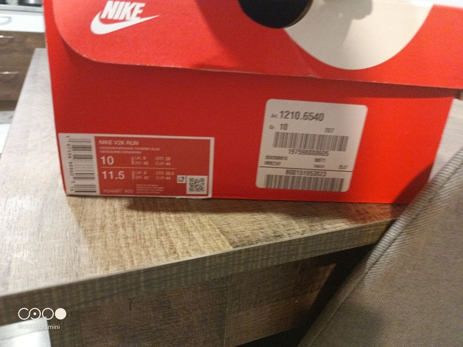Nike v2k 44 номер 100% оригинал