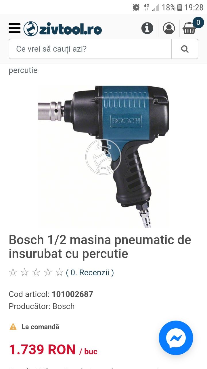 Pistol pneumatic BOSCH professional