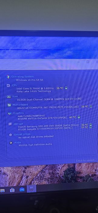 Sistem  i5 7600k ieftin