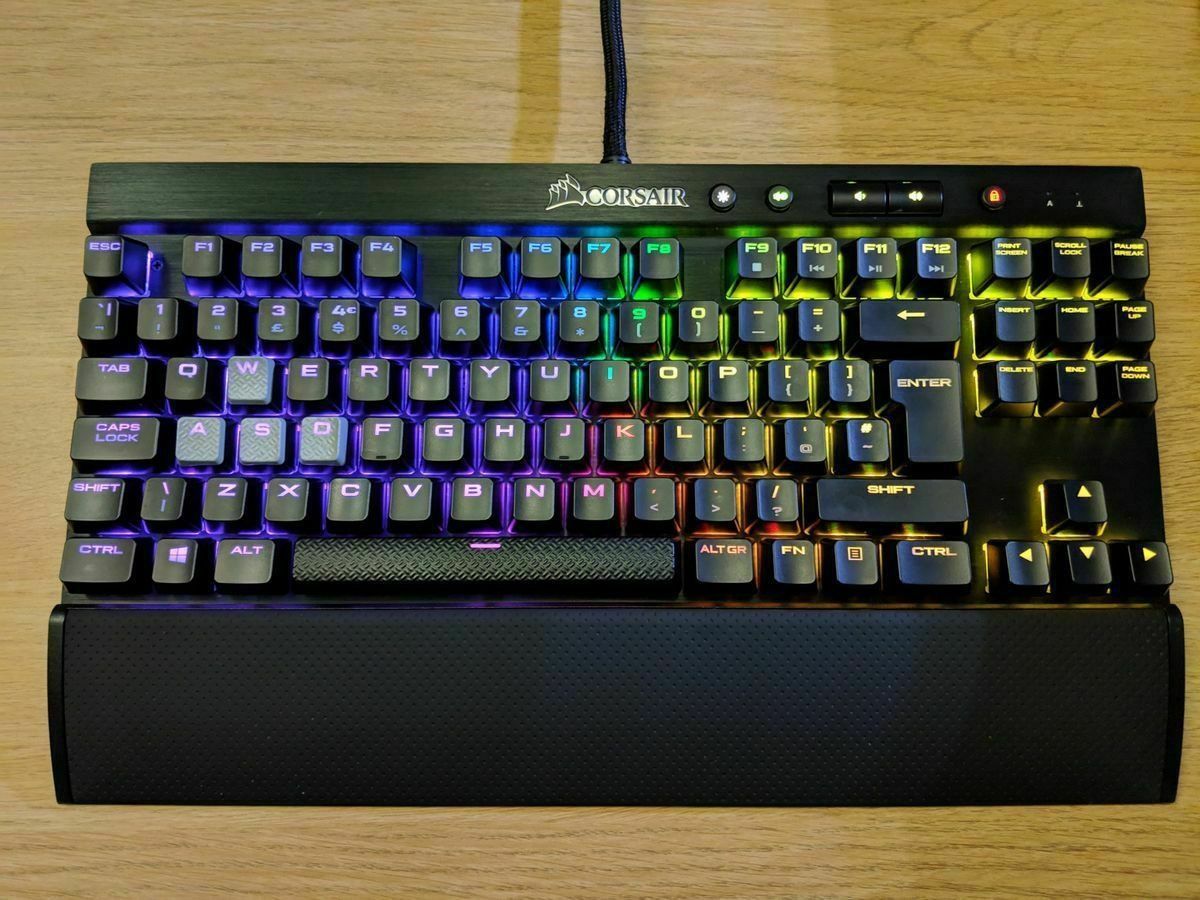 СКИДКА! Corsair K65 RGB Rapidfire/свитчи speed Механическая Клавиатура