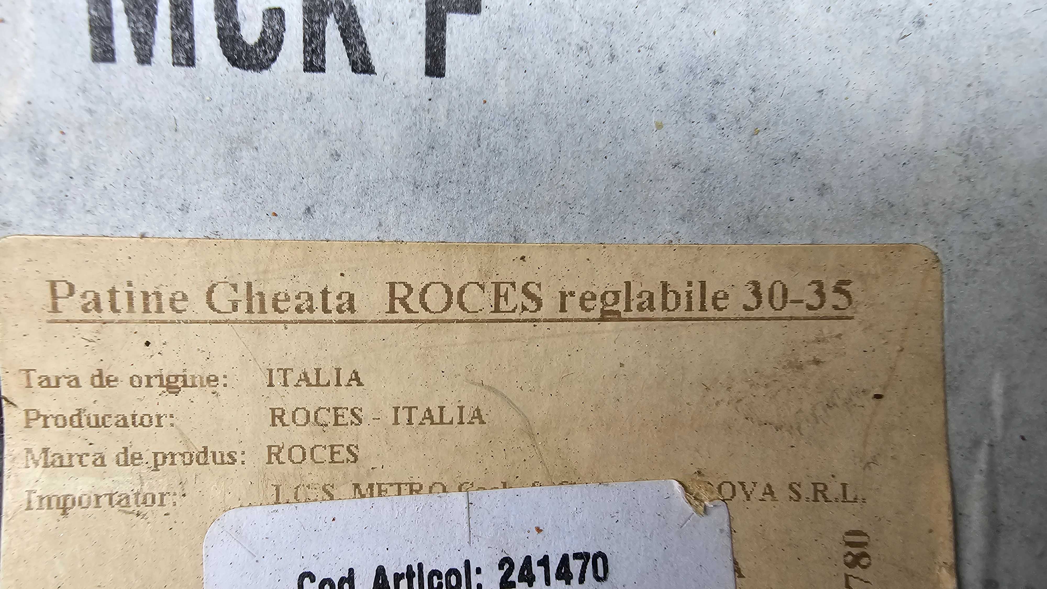 Patine Roces 30-35 Made in Italy noi copii
