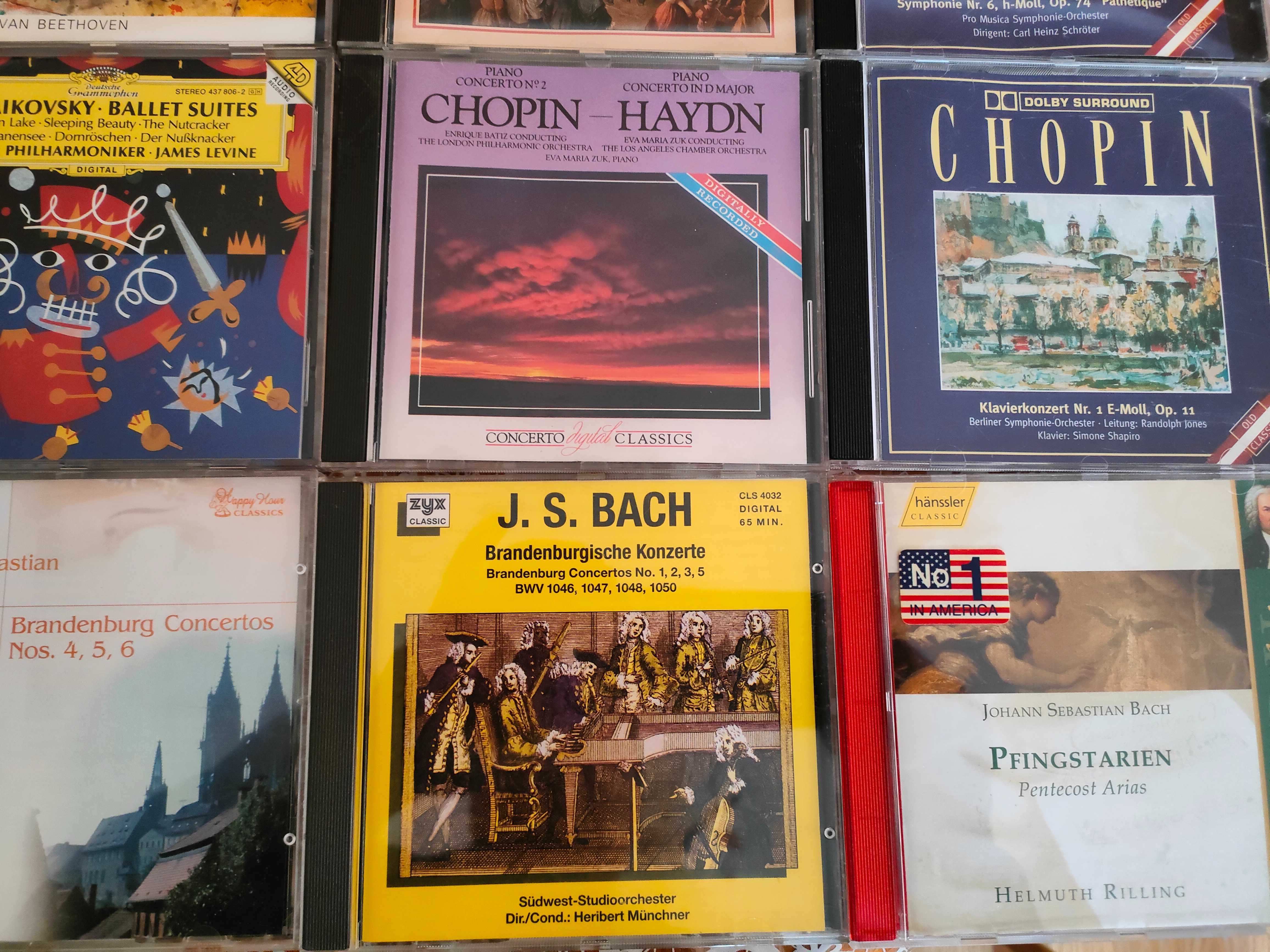 CD/Clasica - Beethoven, Brahms, Chopin, Mozart, Vivaldi - Lista