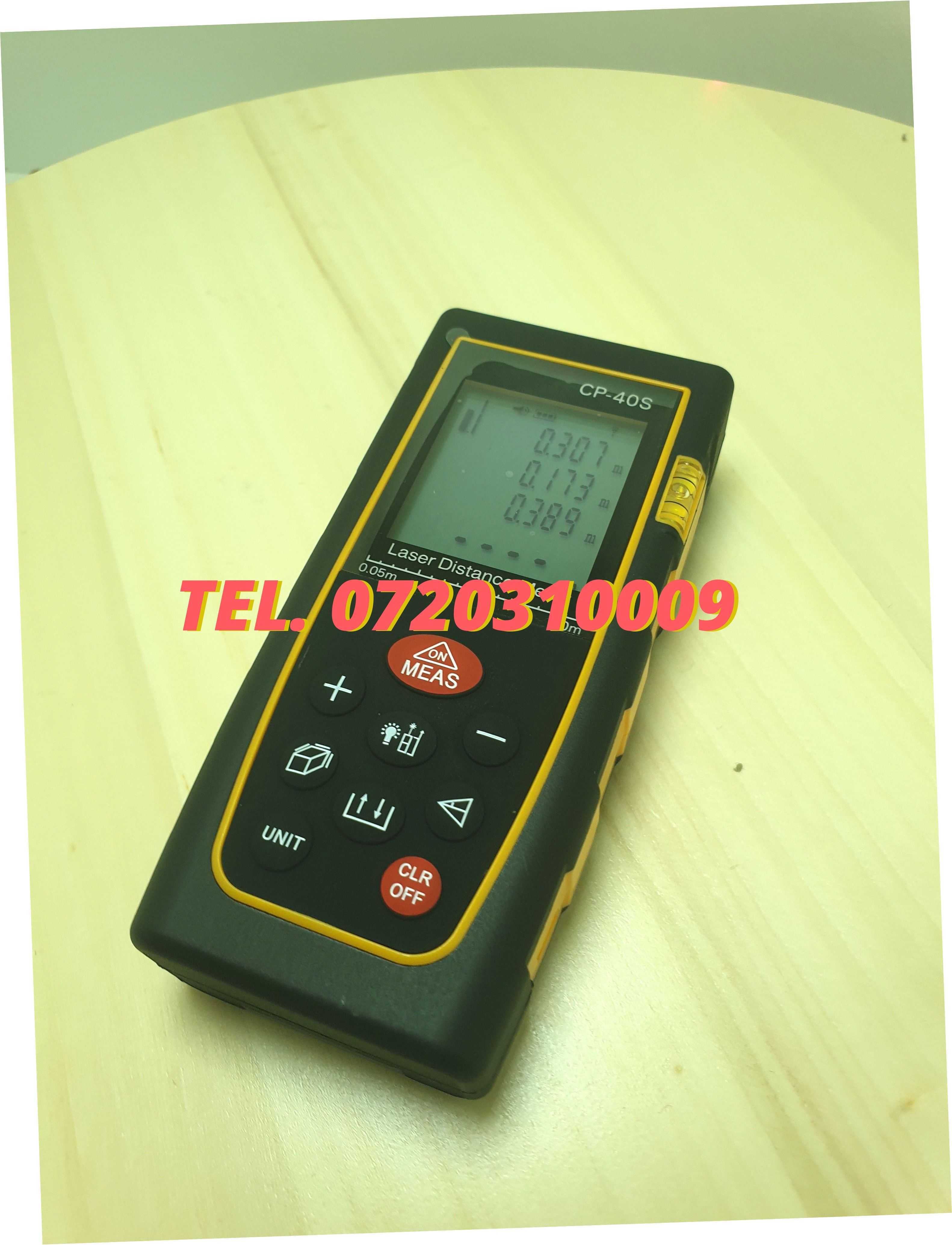 Telemetru Laser Profesional 40m Model 2021