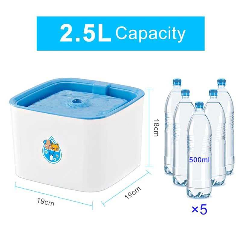 Фонтан/ пойлка за домашни любимци EAISY -2,5L