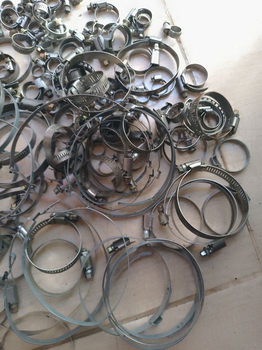 Set 140 bucati coliere fixare furtun inox,dimensiuni diferite,calitate