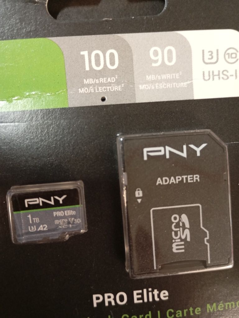 Card memorie PNY microSDXC 1TB Pro Elite UHS-I