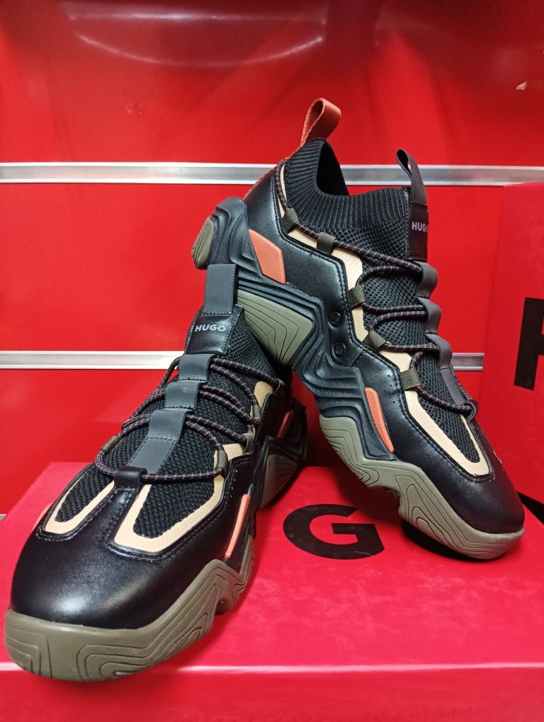 ОРИГИНАЛНИ кожени маратонки Hugo Boss Quake Slon 41 , 42 , 43 , 44,46