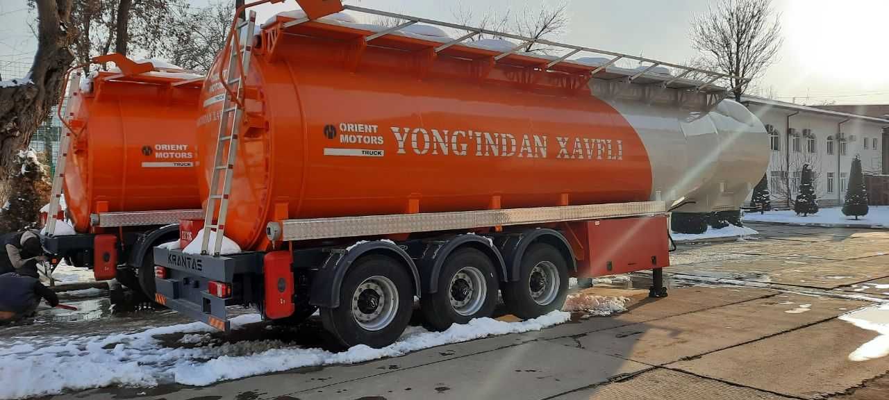 Полуприцеп бензовоз-41 куб.м 4 отсека в наличии счет справка Озод