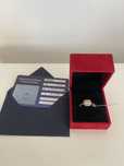 Inel cu diamante F VS aur18K , 3.33gr
