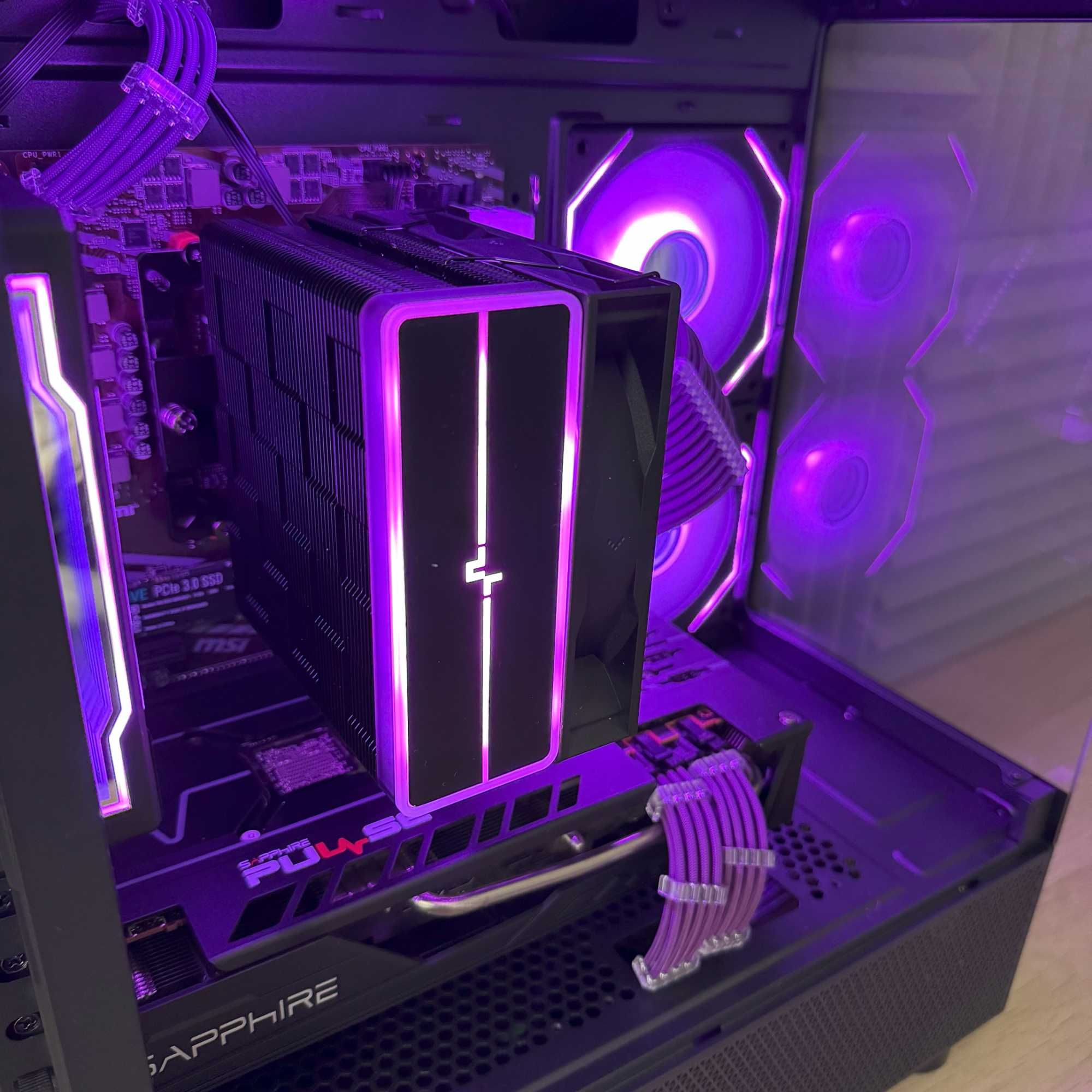 ЛИЗИНГ! Геймърски компютър Ryzen 5 5600 / RX 5700 XT / 16GB RAM