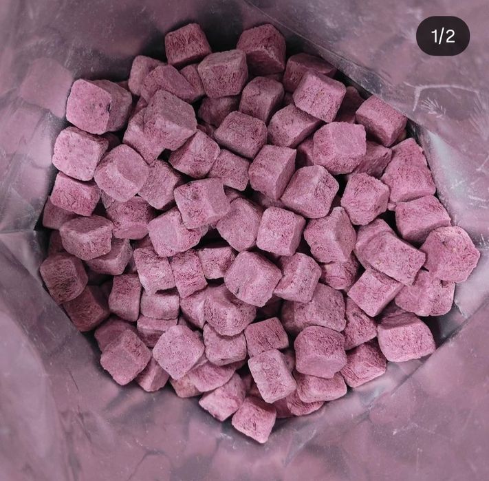 Сублимированные мороженое и фрукты