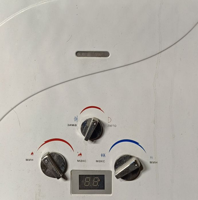 Газовая колонка рабочая