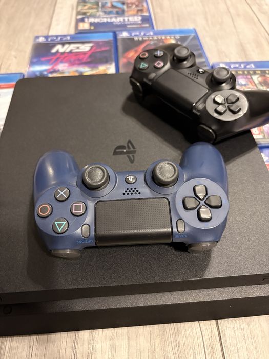 Ps4 slim 500gb +7jocuri