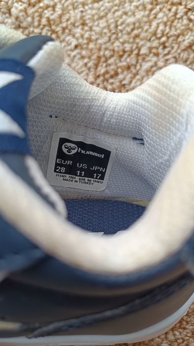 Adidași Hummel, băieți, culoare navy blue, mărimea 28