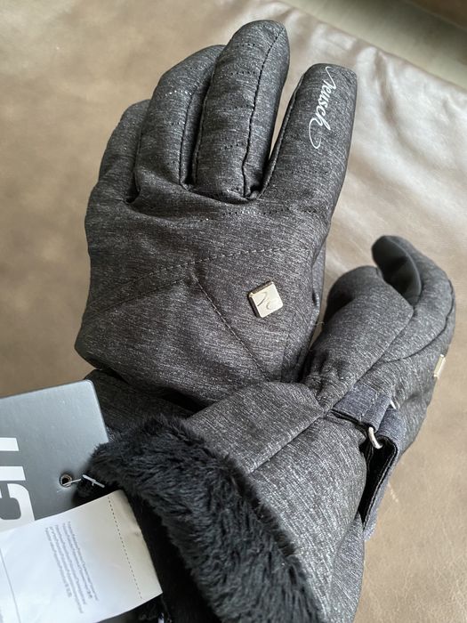 Reusch LAILA-дамски ръкавици за ски-размер EU::7,5,US: М black melangе