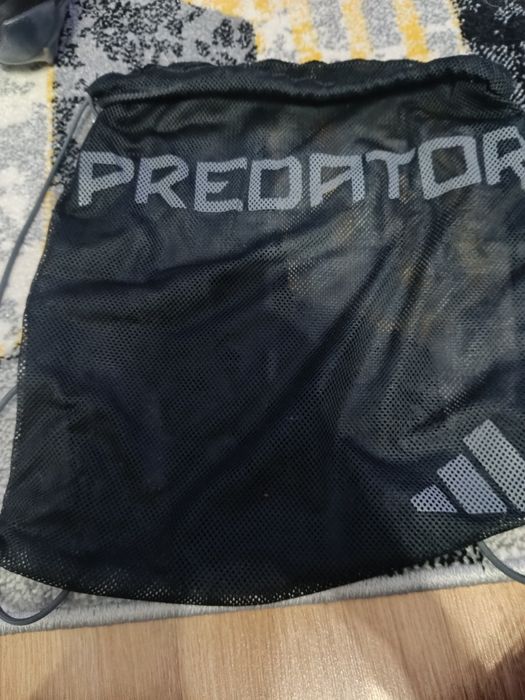 Ghete fotbal adidas predator negre elite FT FG