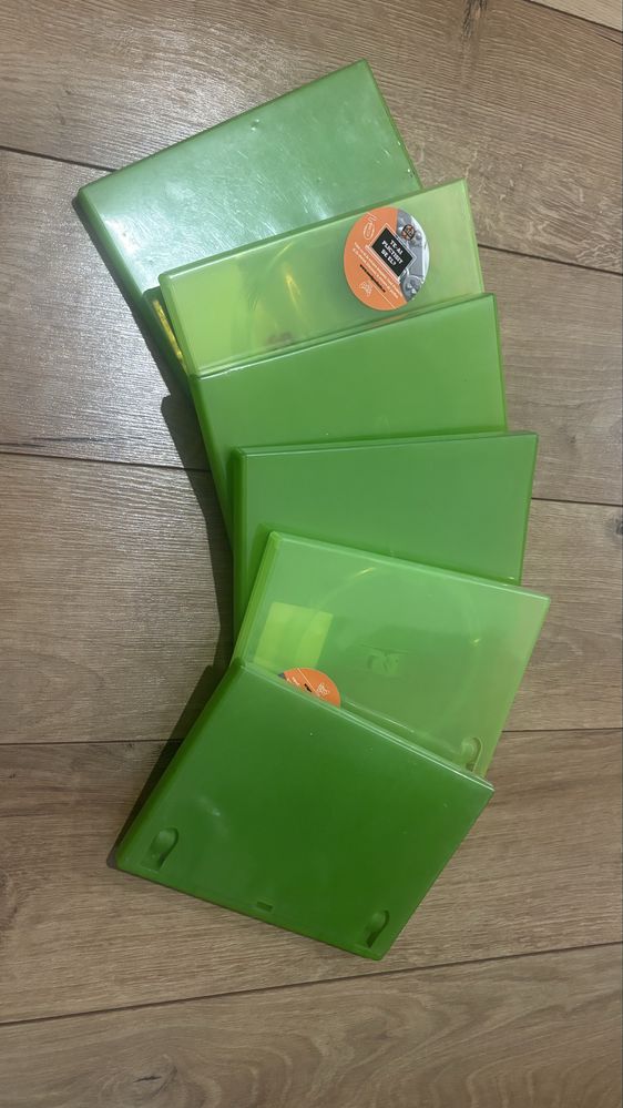 Set 6 carcase joc Microsoft Xbox 360, culoare verde