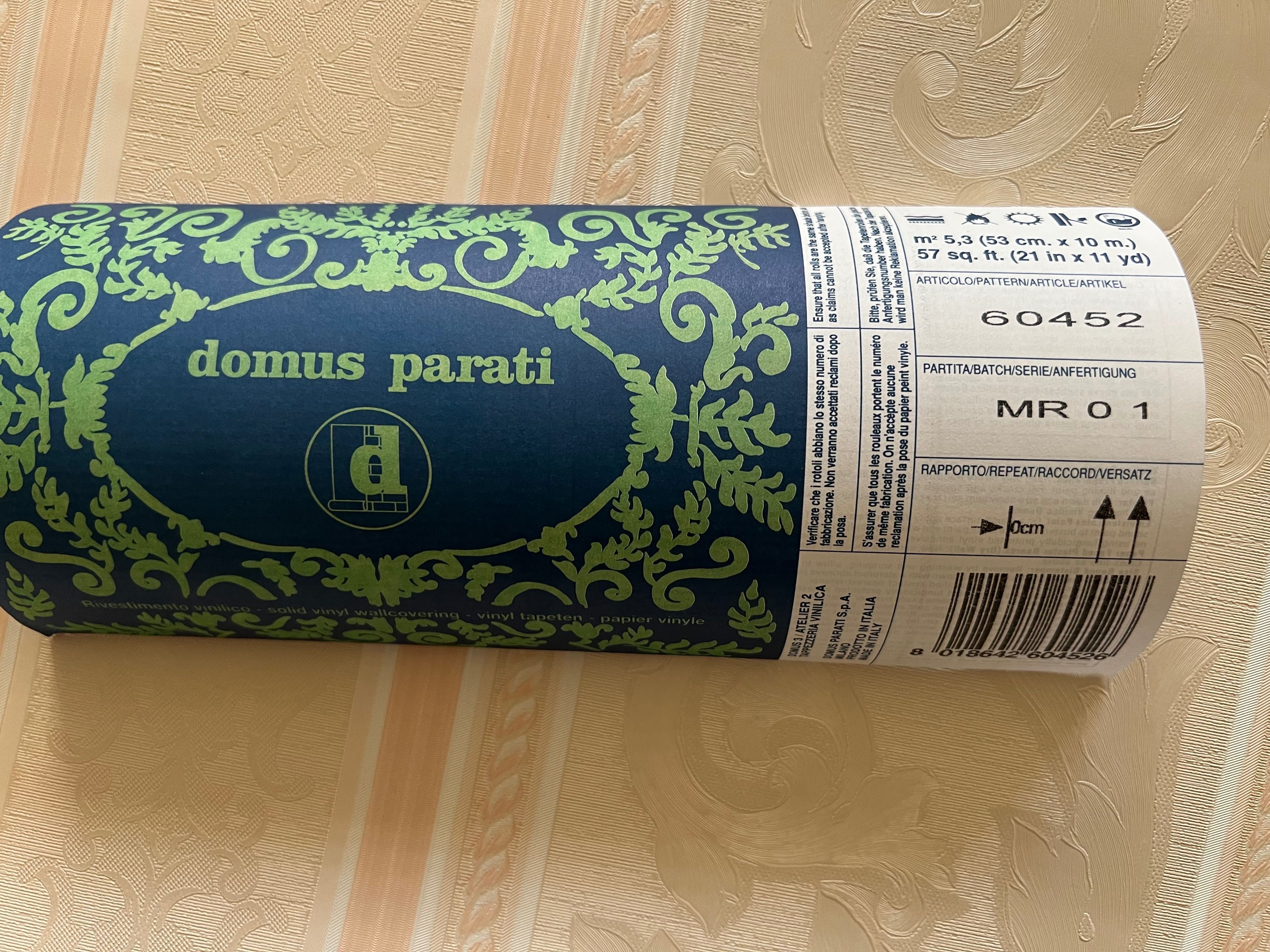Tapet vinilic Domus Parati – model elegant, Made in ItalIa
