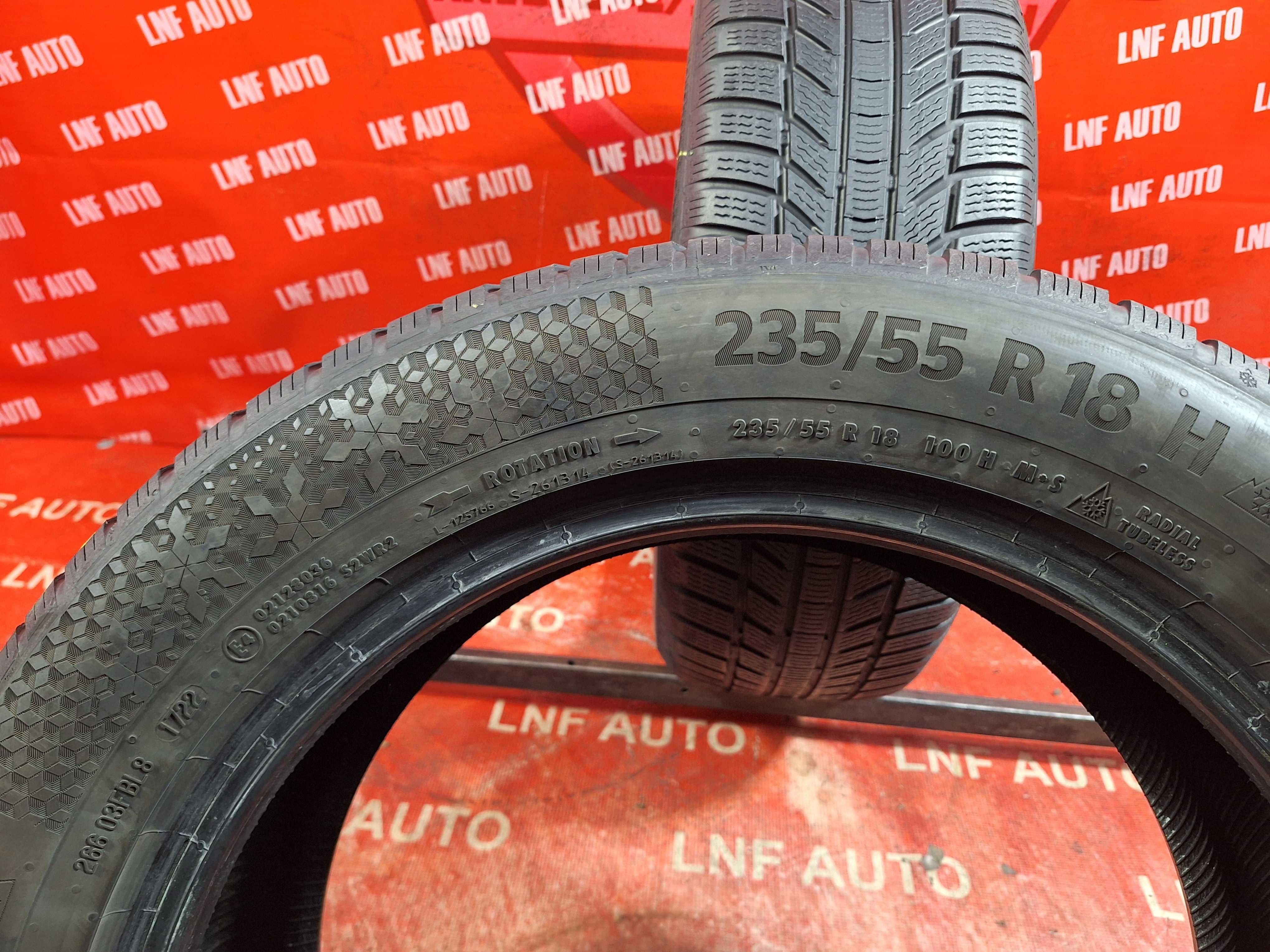 Anvelope de IARNA - 235/55/18 - Continental - 5.2 MM - DOT 2022 !