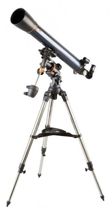 Telescop Celestron AstroMaster 90EQ, refractor
